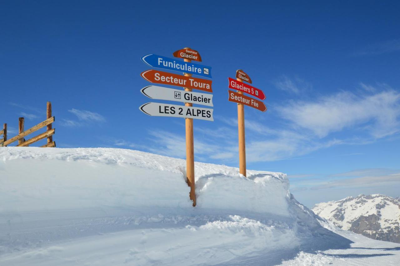 Hotel Serre Palas Les Deux Alpes Exterior foto